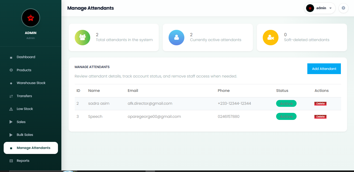 WAIV-IN User Management